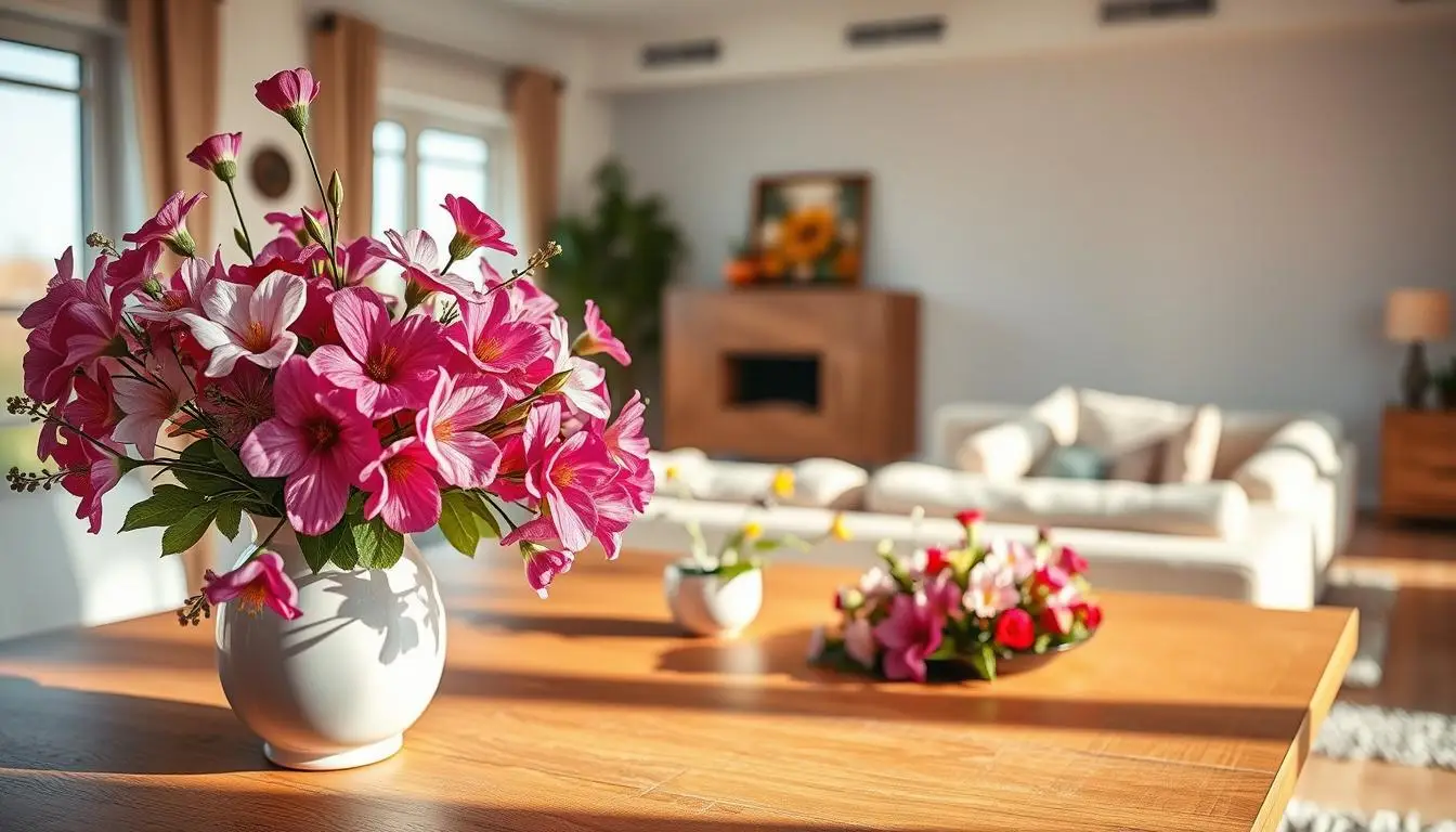 Decorate your home with artificial flower